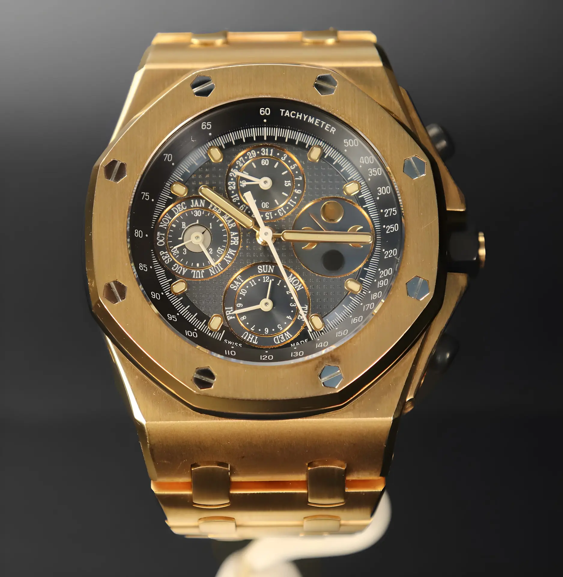 AP Ref. 25854OR Impressive and Luxurious Pink Gold Perpetual Calendar Chronograph with Moonphases