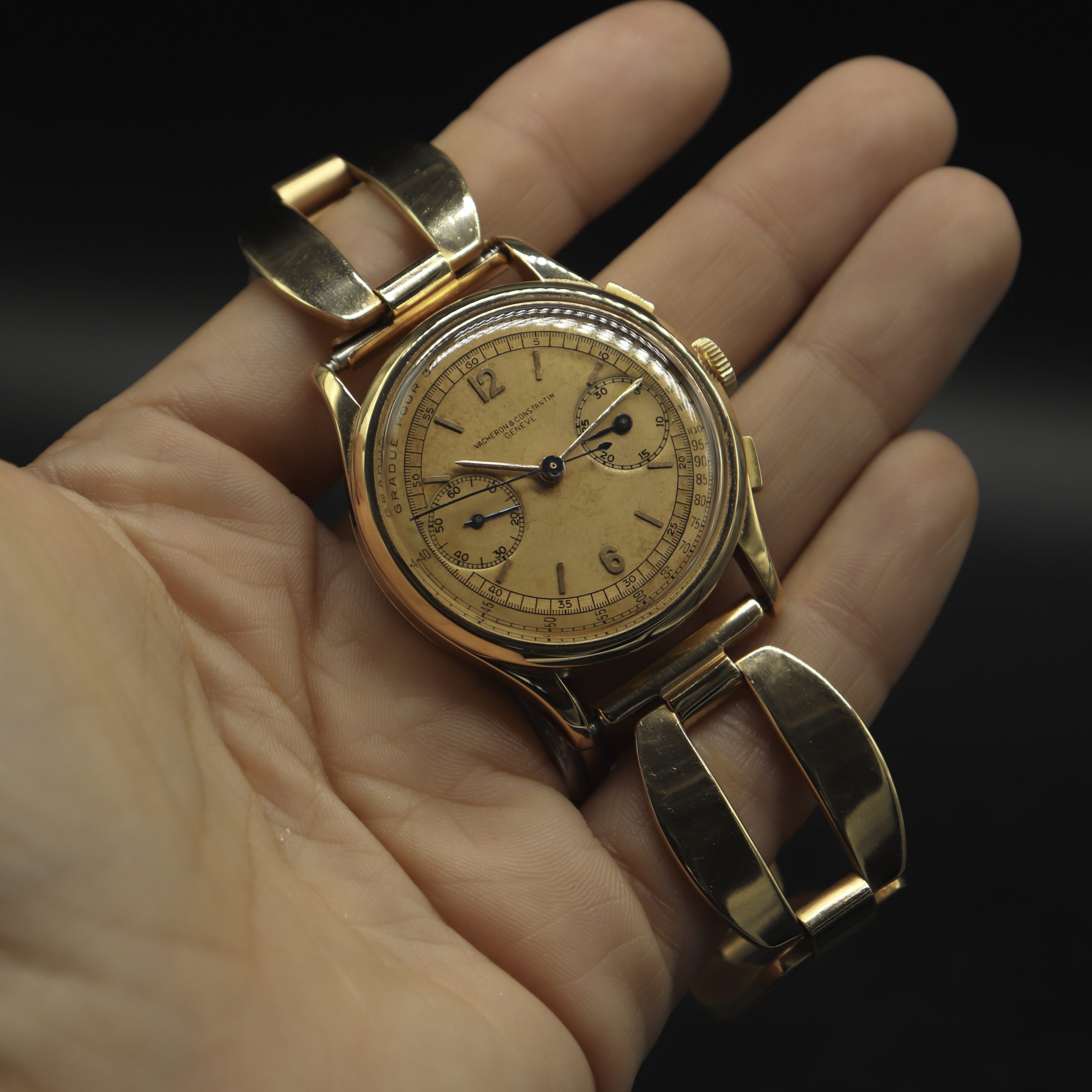 Vacheron Chronograph Pink Gold Ref 4072