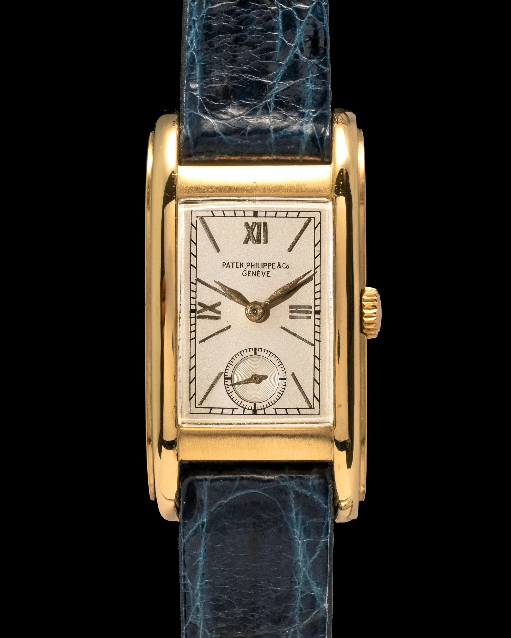 Patek Philippe Tegolino Ref. 492 Yellow Gold Curvex Case