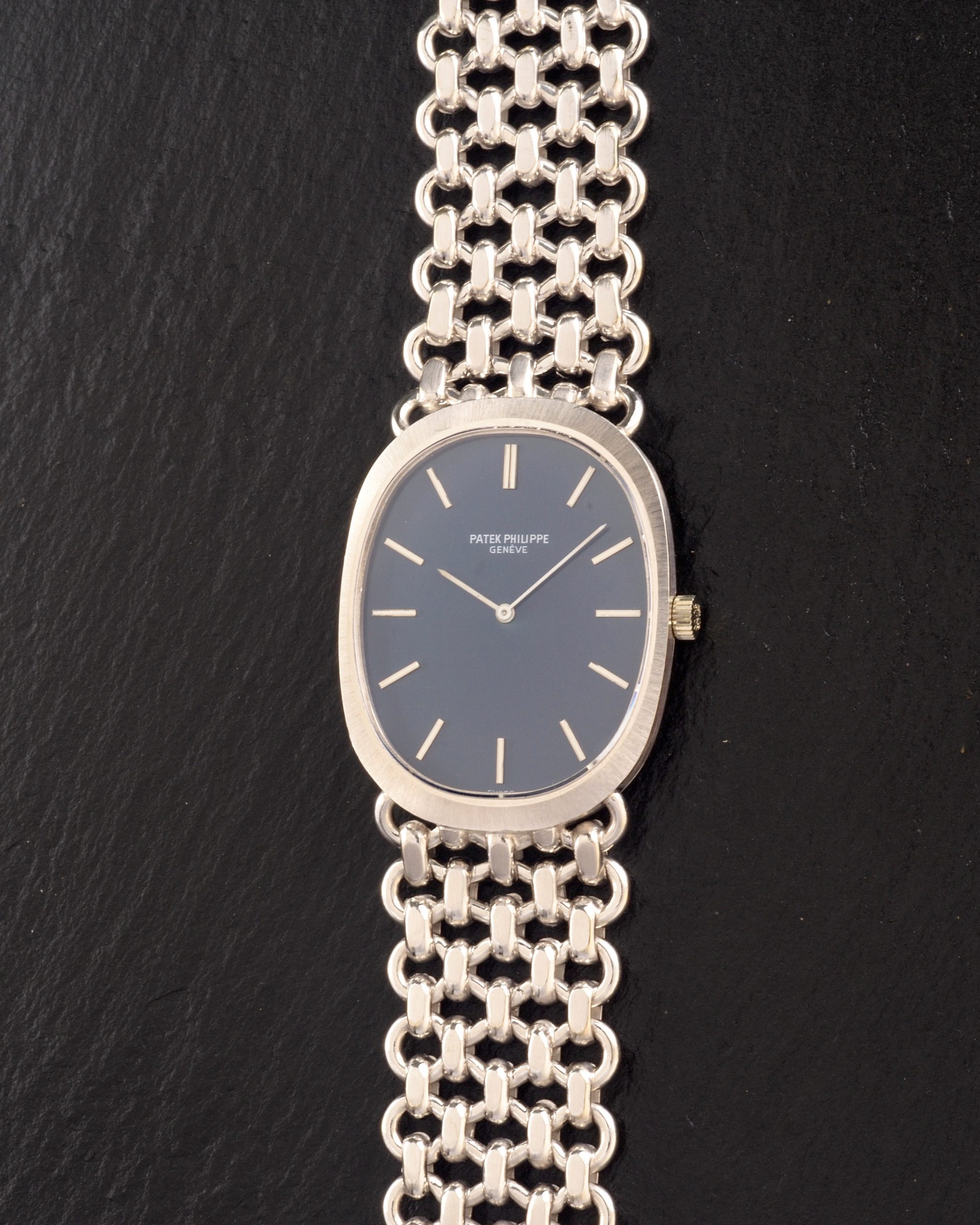 Patek Philippe Golden Ellipse Ref. 3577 with Integrated Bracelet