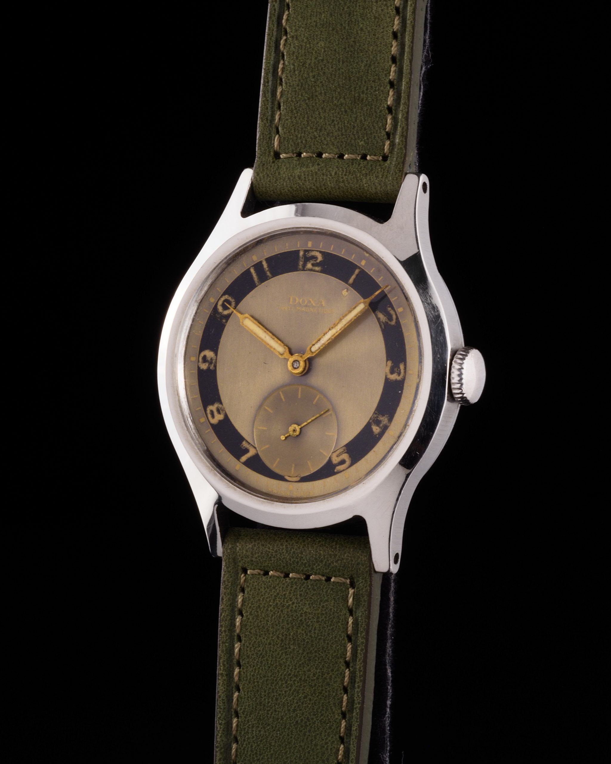 Doxa Steel FB Case Similar to Patek Philippe Ref. 565