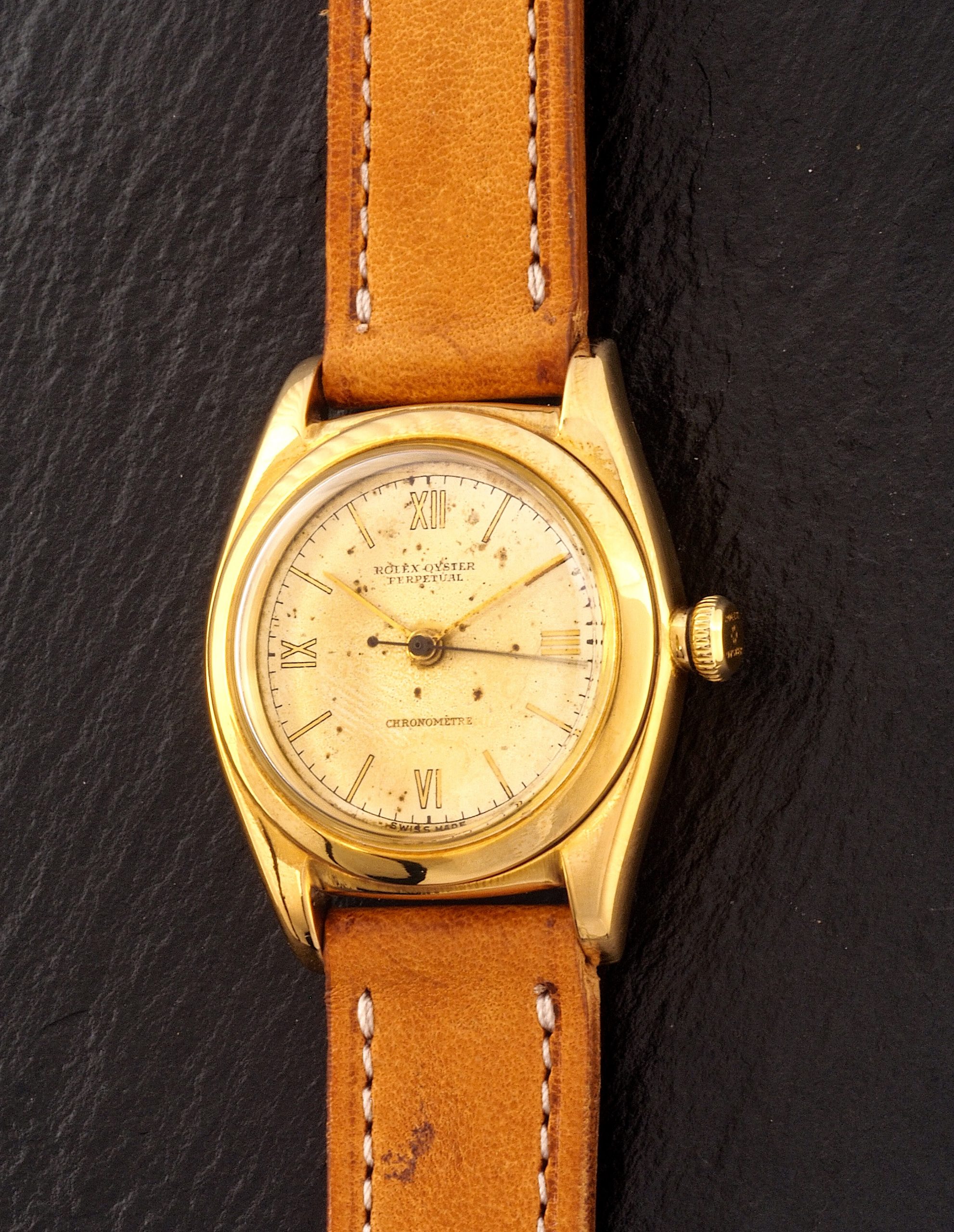 Rolex Oyster Perpetual Bubble Back, The Origin of the Legend