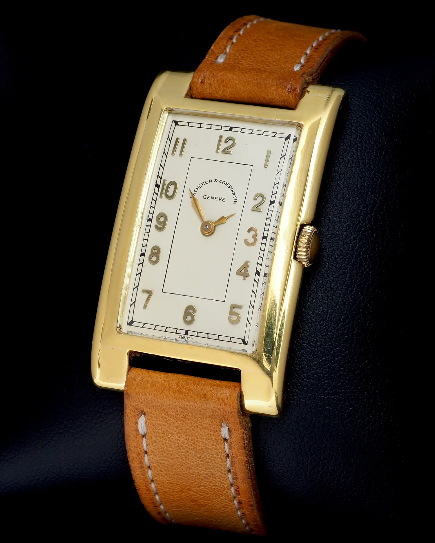 Vacheron Constantin Rectangular Oversized in 18K Yellow Gold from 1930