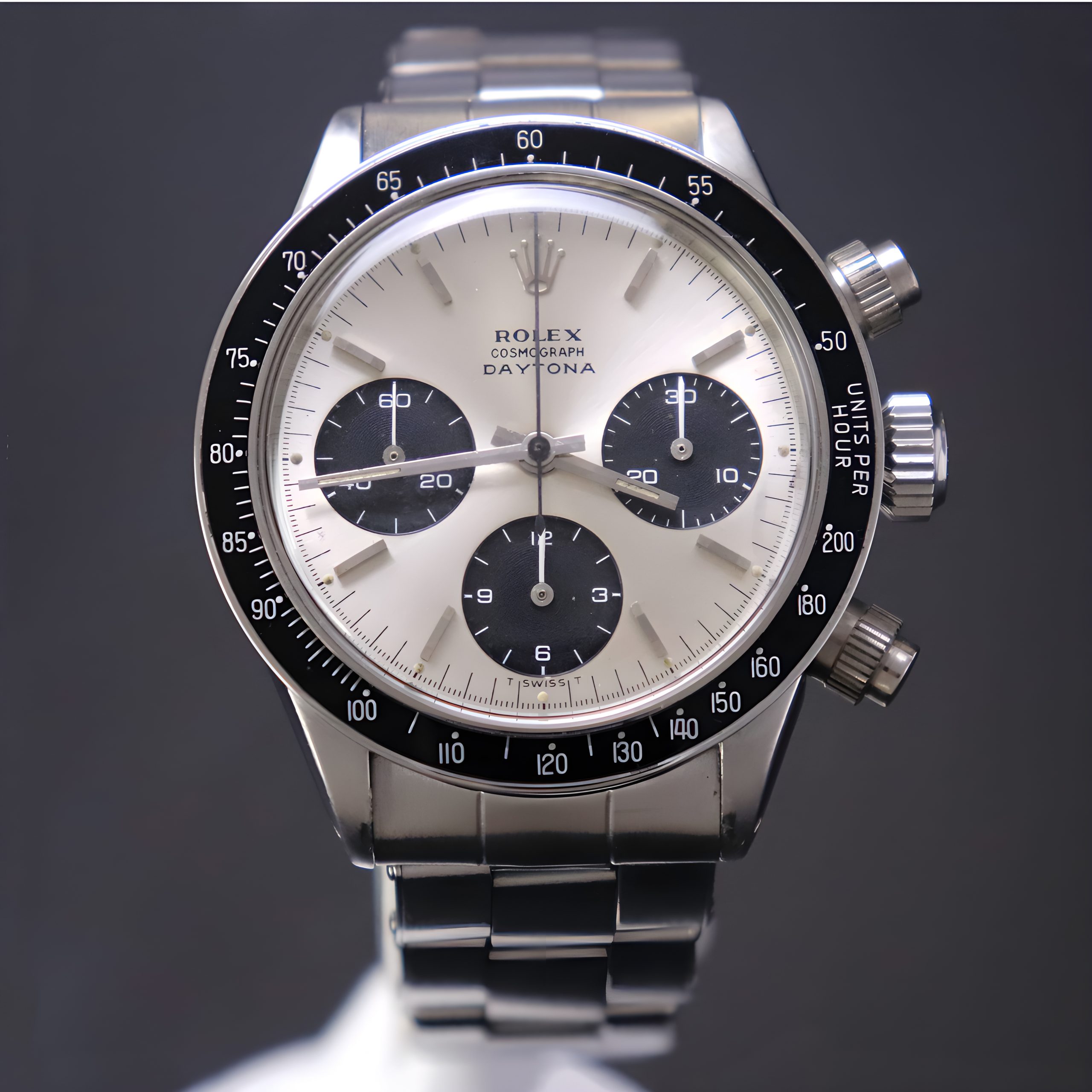 Rolex Daytona 6240 with Silver Big Logo Dial & MKI Pushers