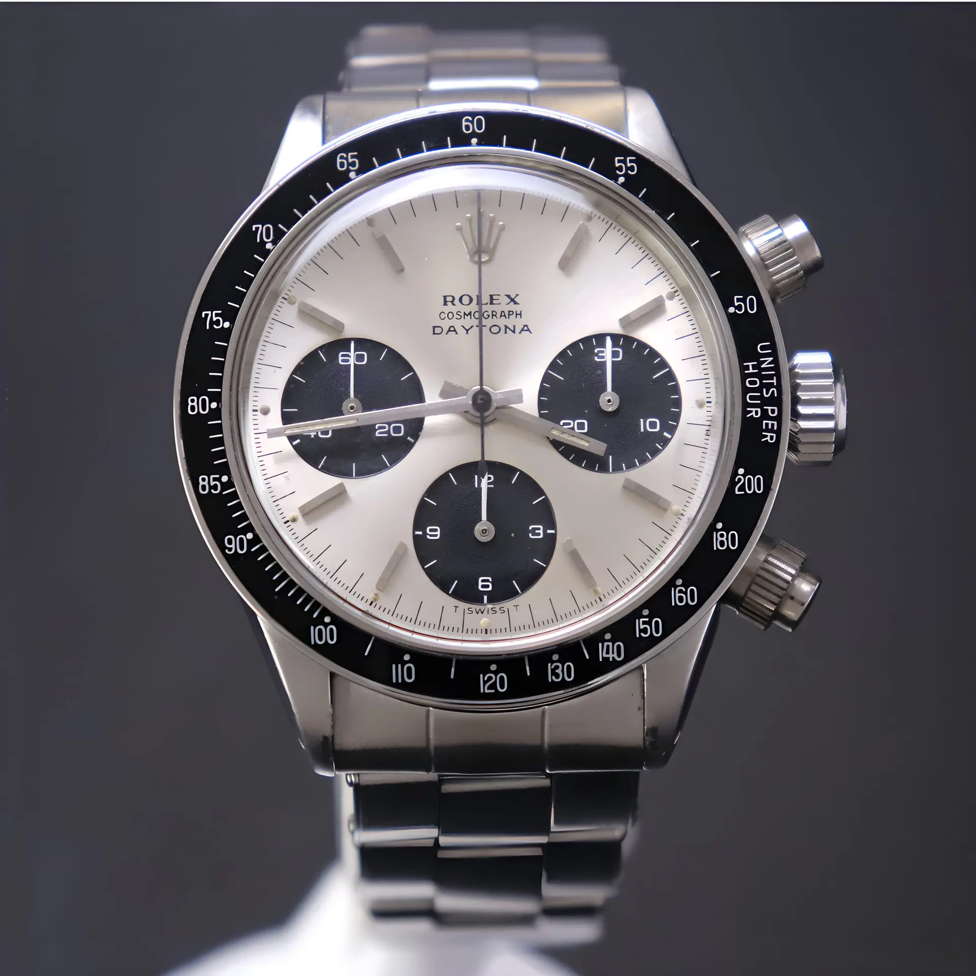 Rolex Daytona 6240 with Silver Big Logo Dial & MKI Pushers
