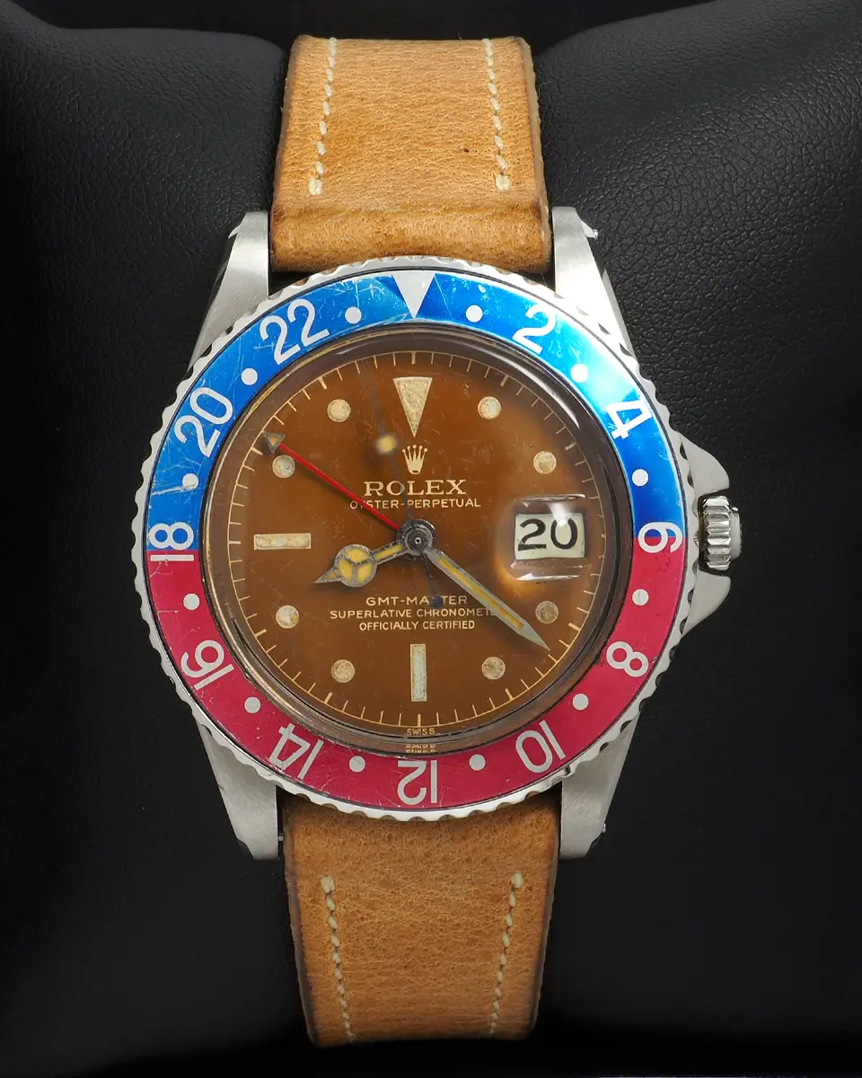 Rolex GMT-Master 1675 Ultra Tropical Gilt & Chapter Ring Dial