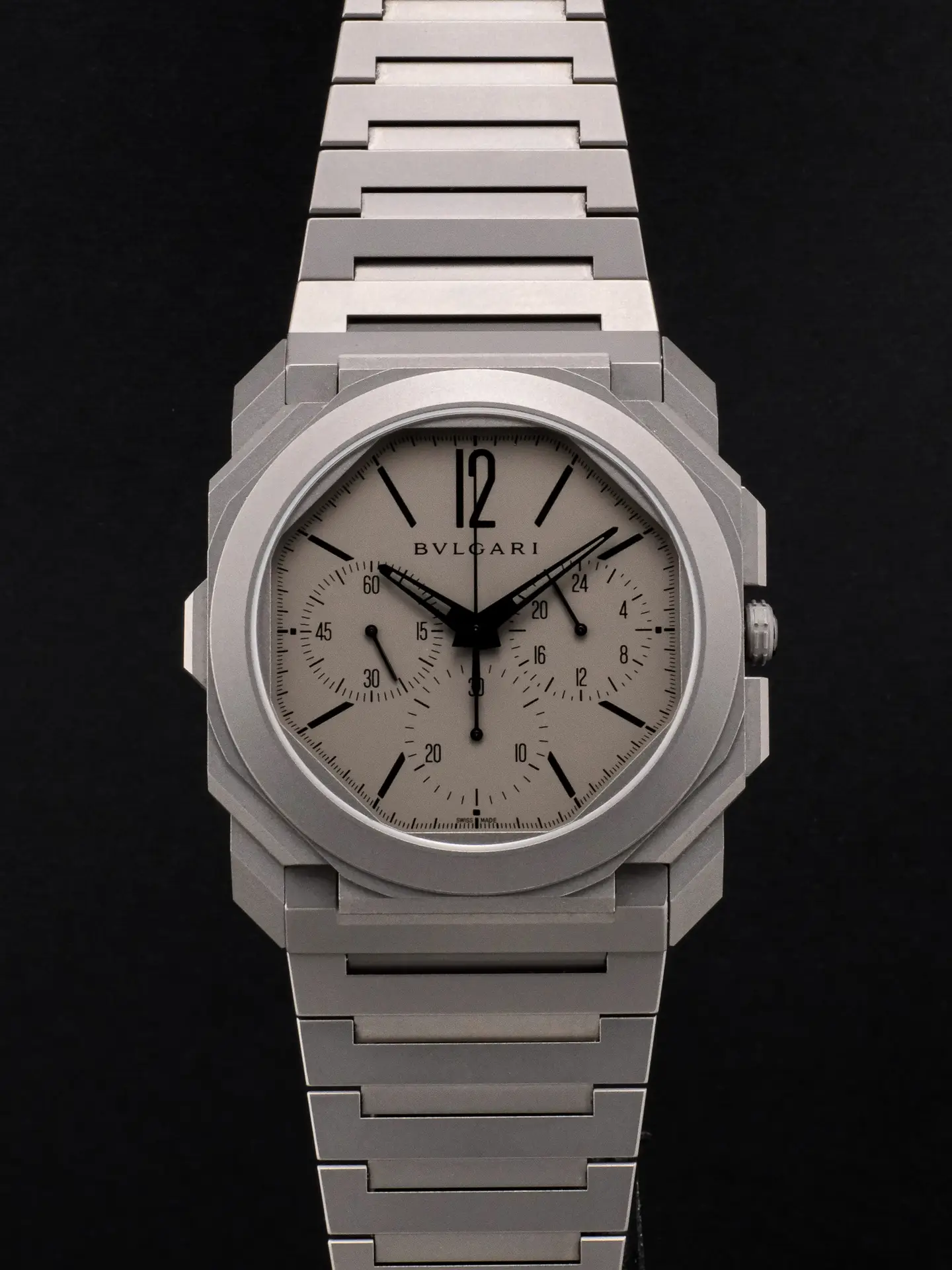 Bvlgari Octo Finissimo Chrono Jump Hour in Titanium ref. 103068
