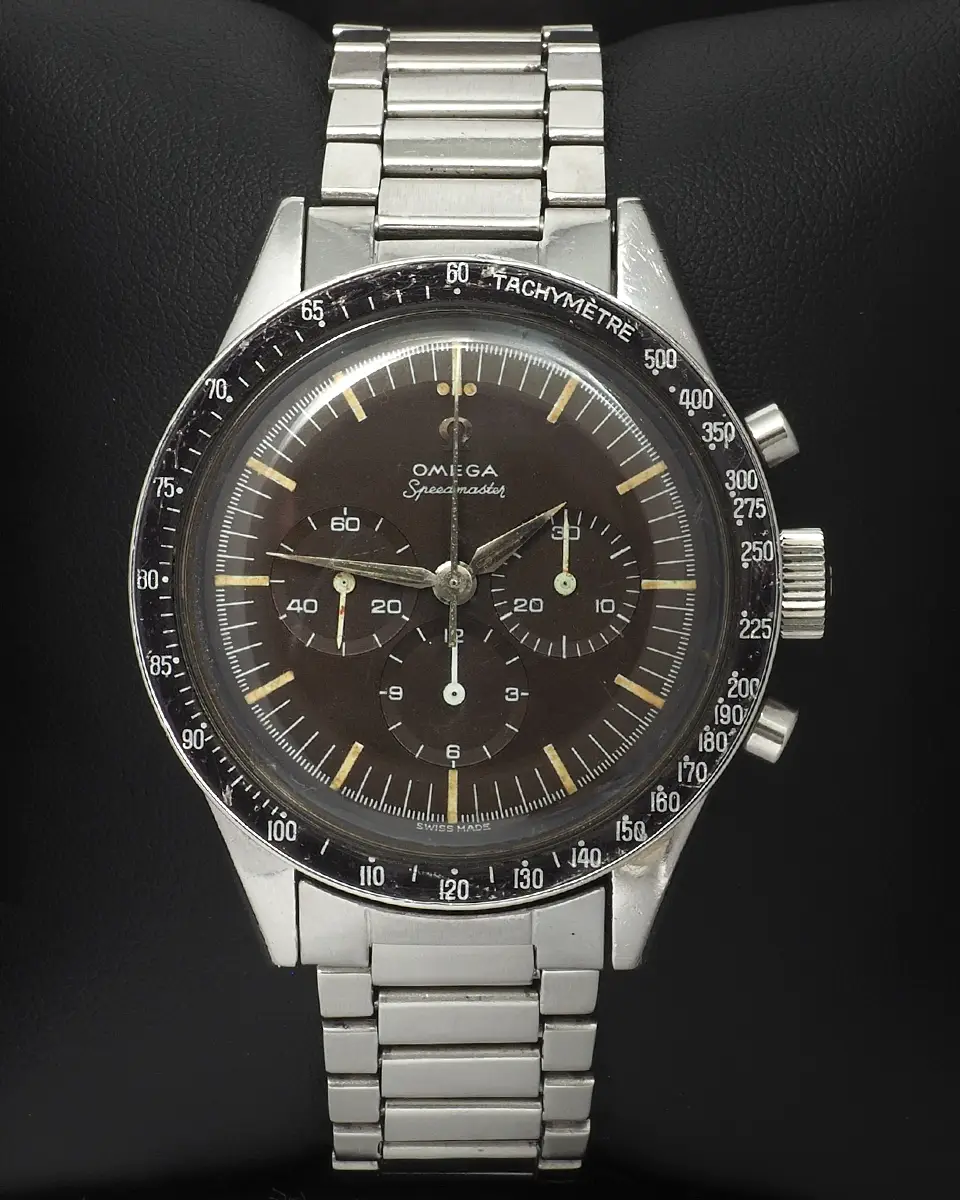 Omega Speedmaster 2998 with Brown Dial on Omega Bracelet