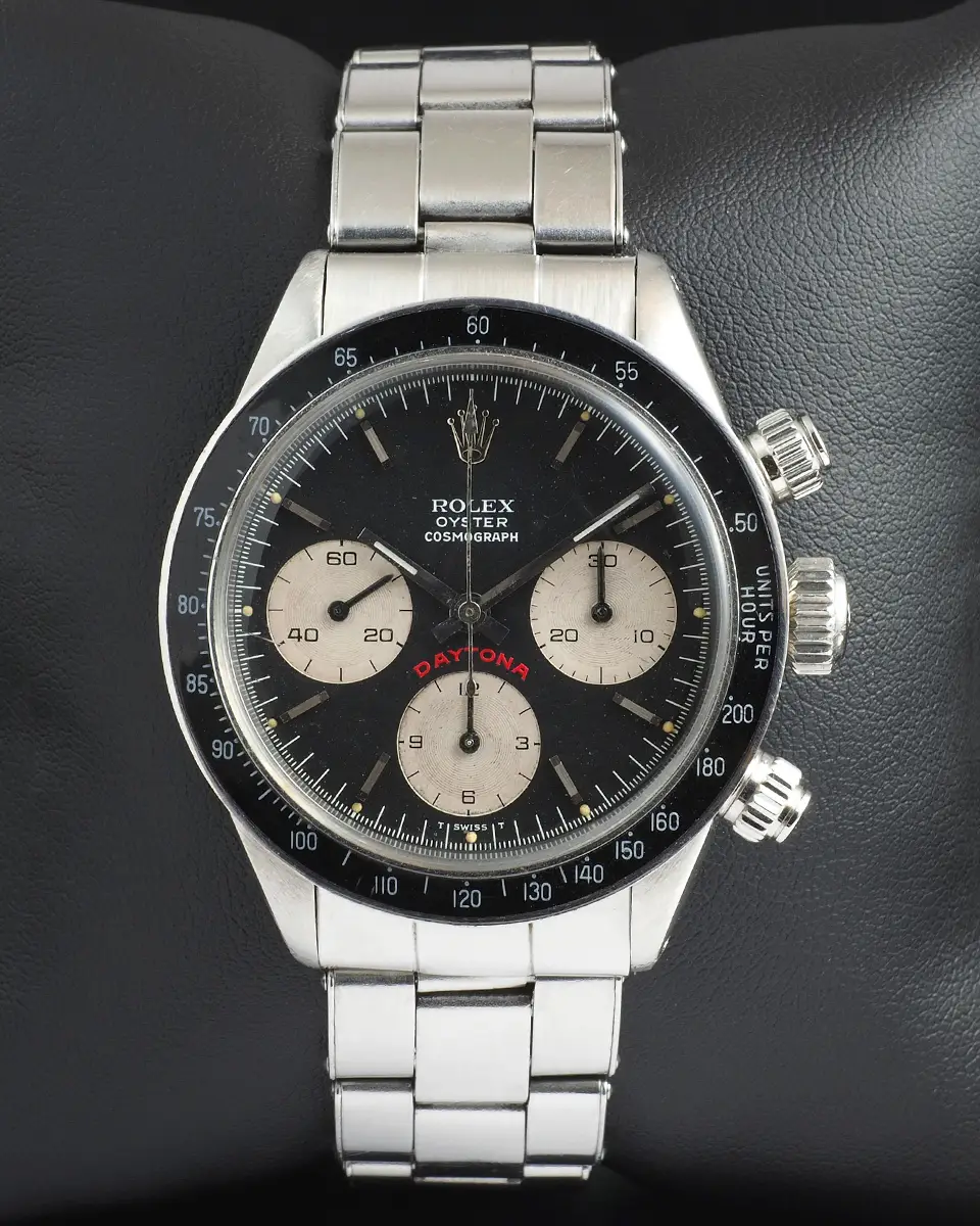 Rolex Daytona 6263 BIG RED with Black Dial on Bracelet