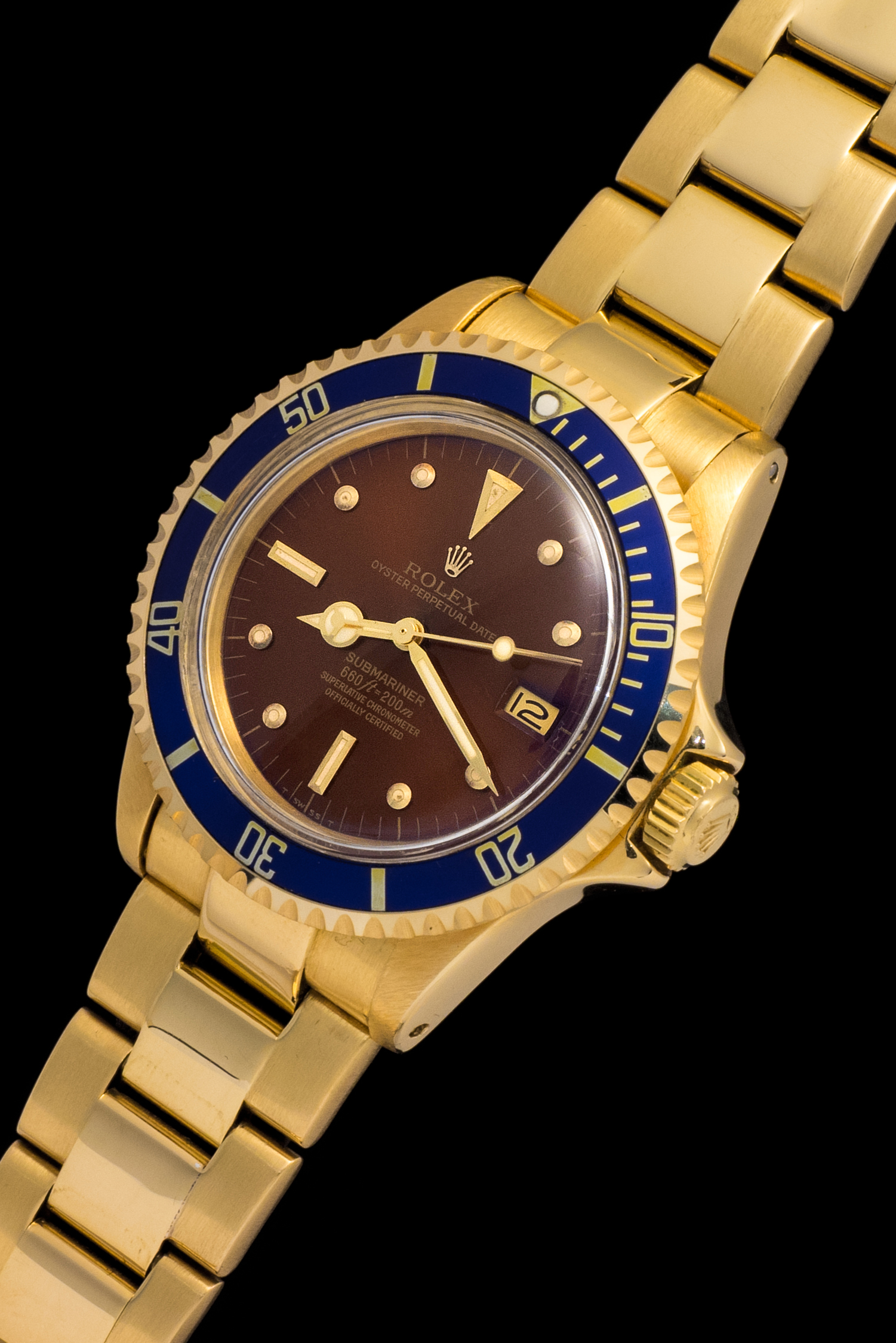 ROLEX SUBMARINER REF 1680/8 "BROWN"