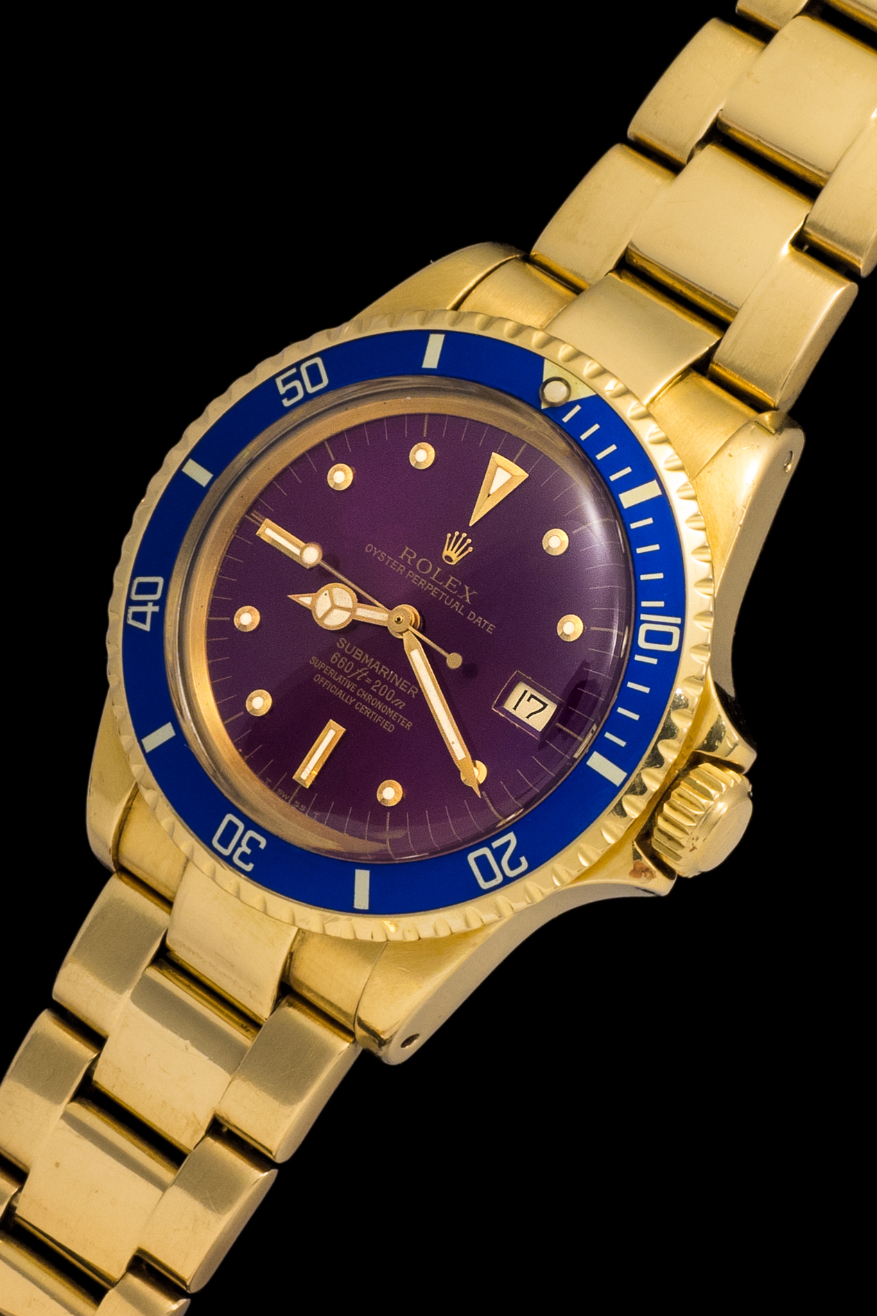 ROLEX SUBMARINER REF 1680/8 "PURPLE